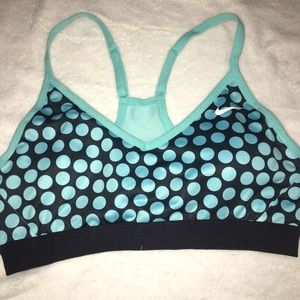 Women’s Teal Nike Sports Bra (Size: Medium)